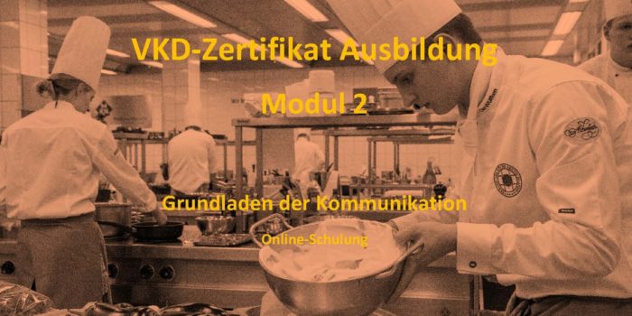 VKD-Zertifikat Ausbildung – Modul 2 – Methoden/Didaktik- Online Schulung