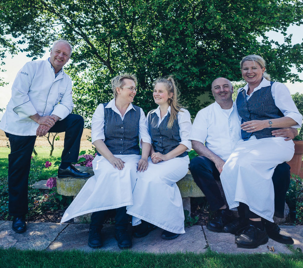 Die Familie (v.l.n.r.): Frank und Grit Müller mit Tochter Johanna, Rolf und Anette Müller.