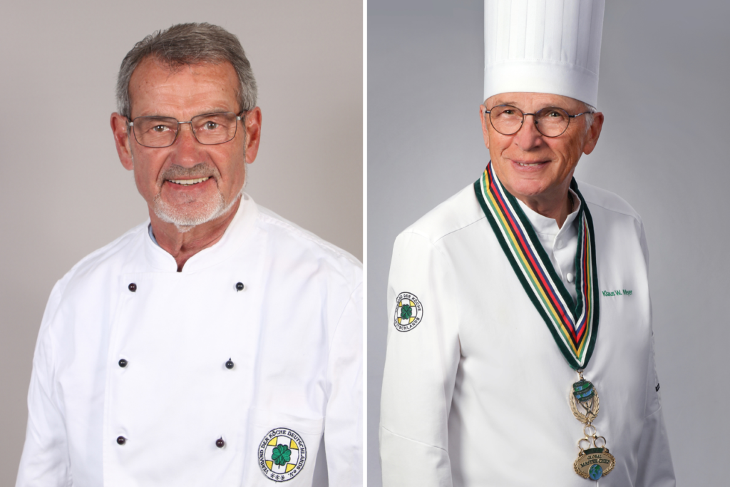 VKD-Ehrensenatoren Karl Haaf (links) und Klaus Wilfried Meyer.