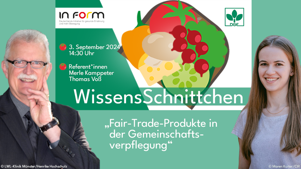 „WissensSchnittchen“: Fairtrade-Produkte in der GV