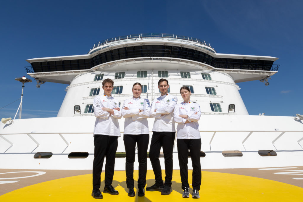 Team Germany kocht auf der Mein Schiff 3