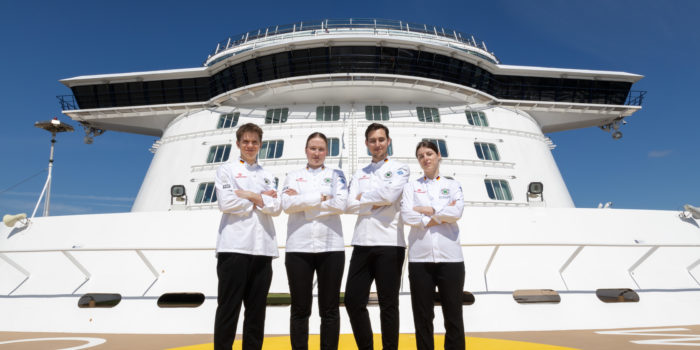 Team Germany kocht auf der Mein Schiff 3