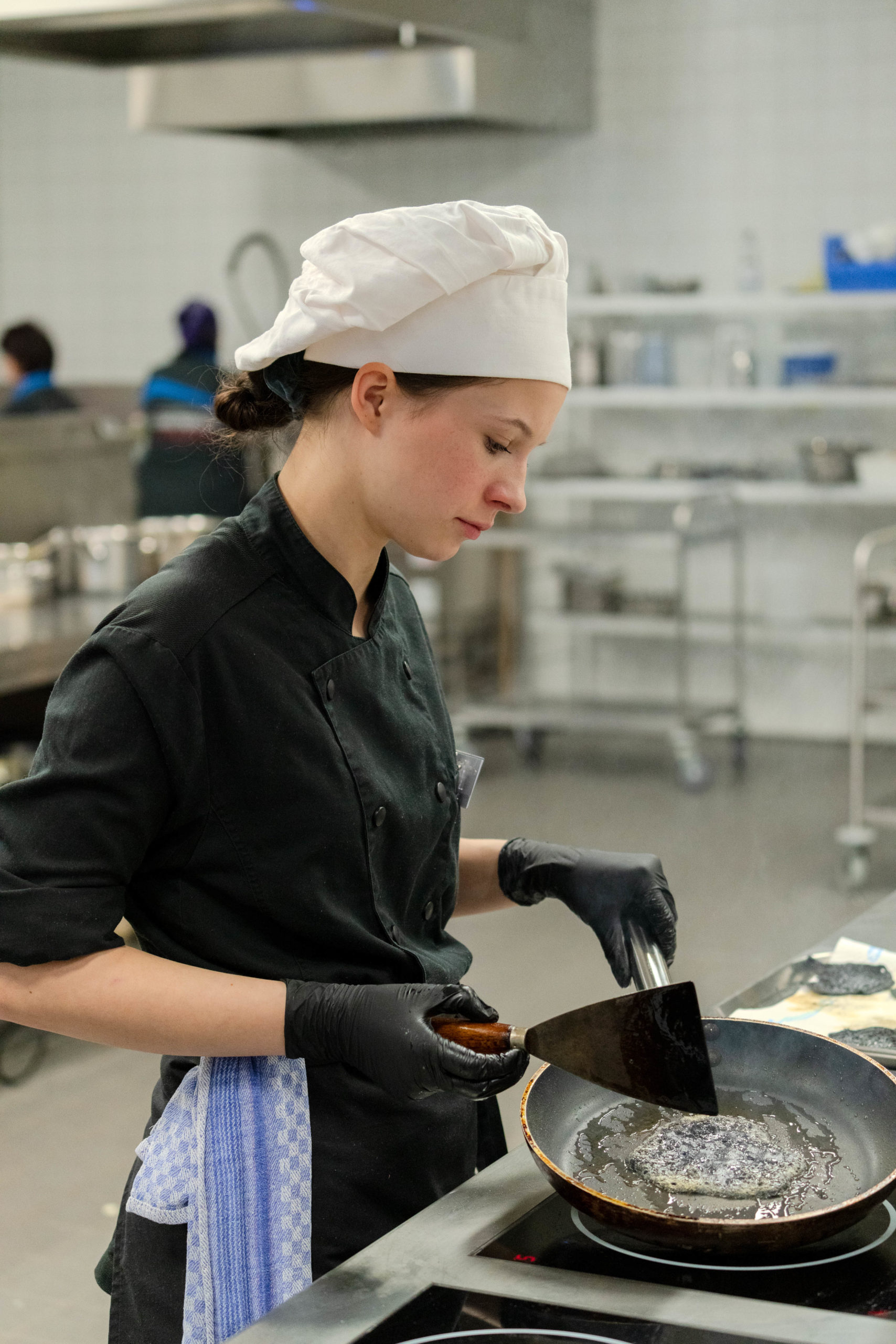 Kochazubi Marie Rieger holte sich im Team den Sieg. Foto Wasgau AG